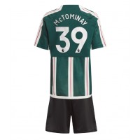 Camisa de Futebol Manchester United Scott McTominay #39 Equipamento Secundário Infantil 2023-24 Manga Curta (+ Calças curtas)